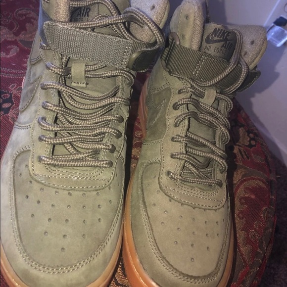 air force 1 high olive green